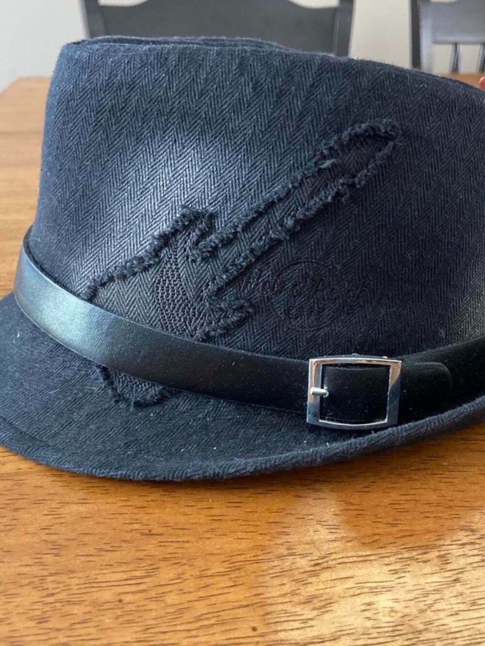 Hard Rock Cafe Men's Black Fedora